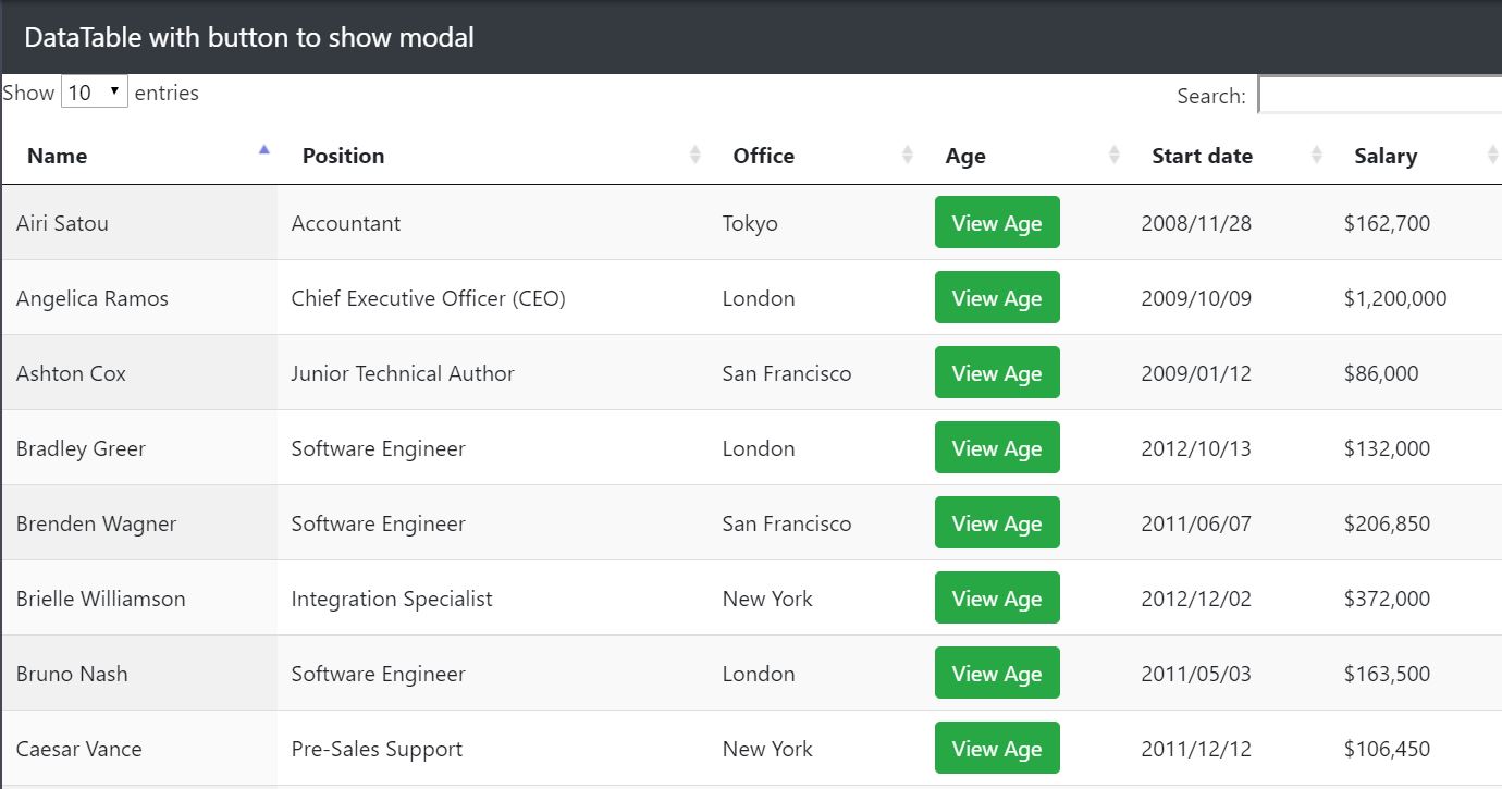 Javascript Datatables Button And Search Box Position