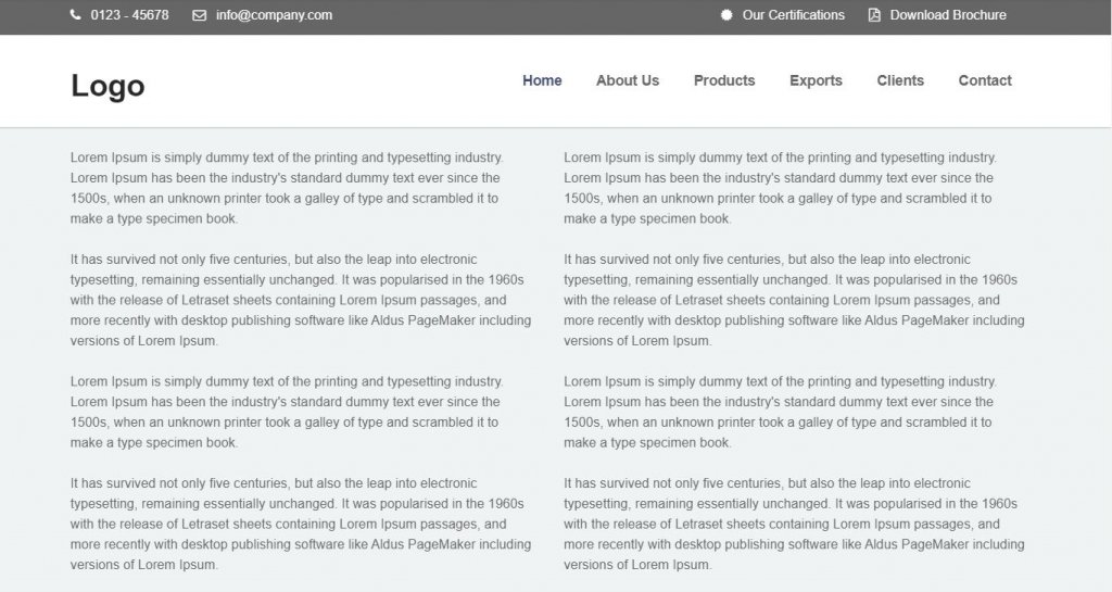 15+ Bootstrap Sticky Header Code Examples OnAirCode