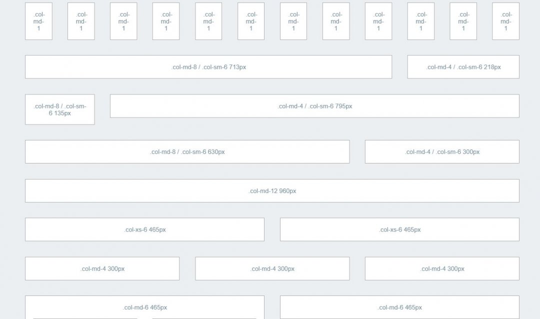18+ Bootstrap Grid System Examples OnAirCode