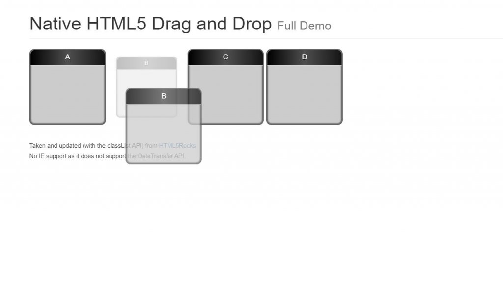 15+ Bootstrap Drag And Drop Code Examples OnAirCode