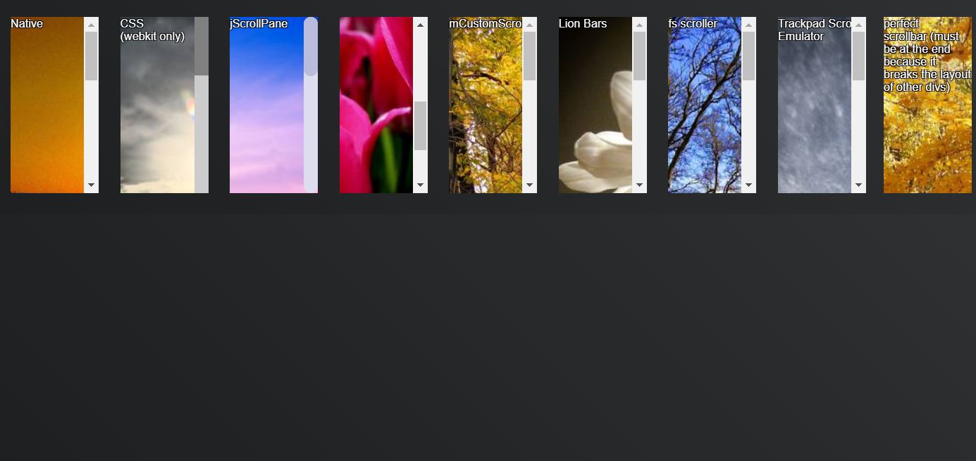 15+ Bootstrap Custom Scrollbar Code Examples OnAirCode