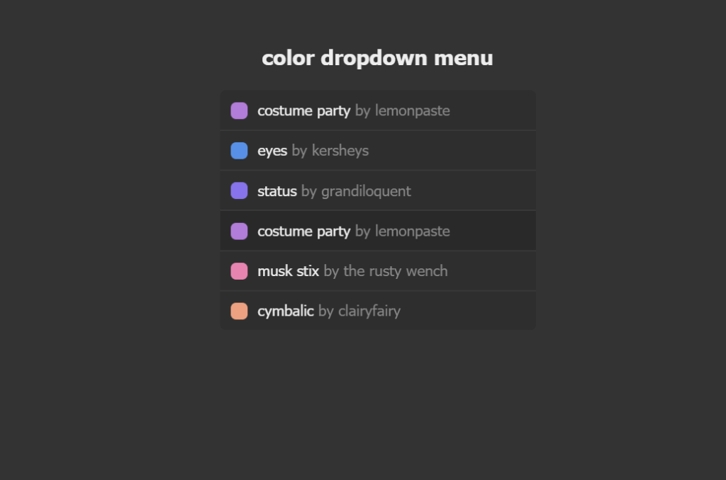 22+ JavaScript DropDown Navigation Menu Examples OnAirCode