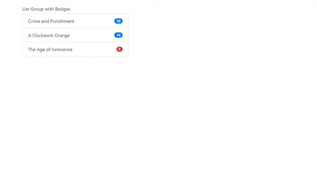 13+ Bootstrap Badge Design Examples OnAirCode