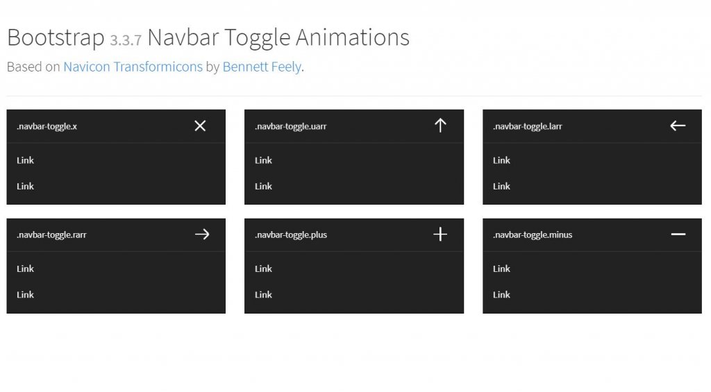 18+ Bootstrap Toggle Menu Design Examples OnAirCode