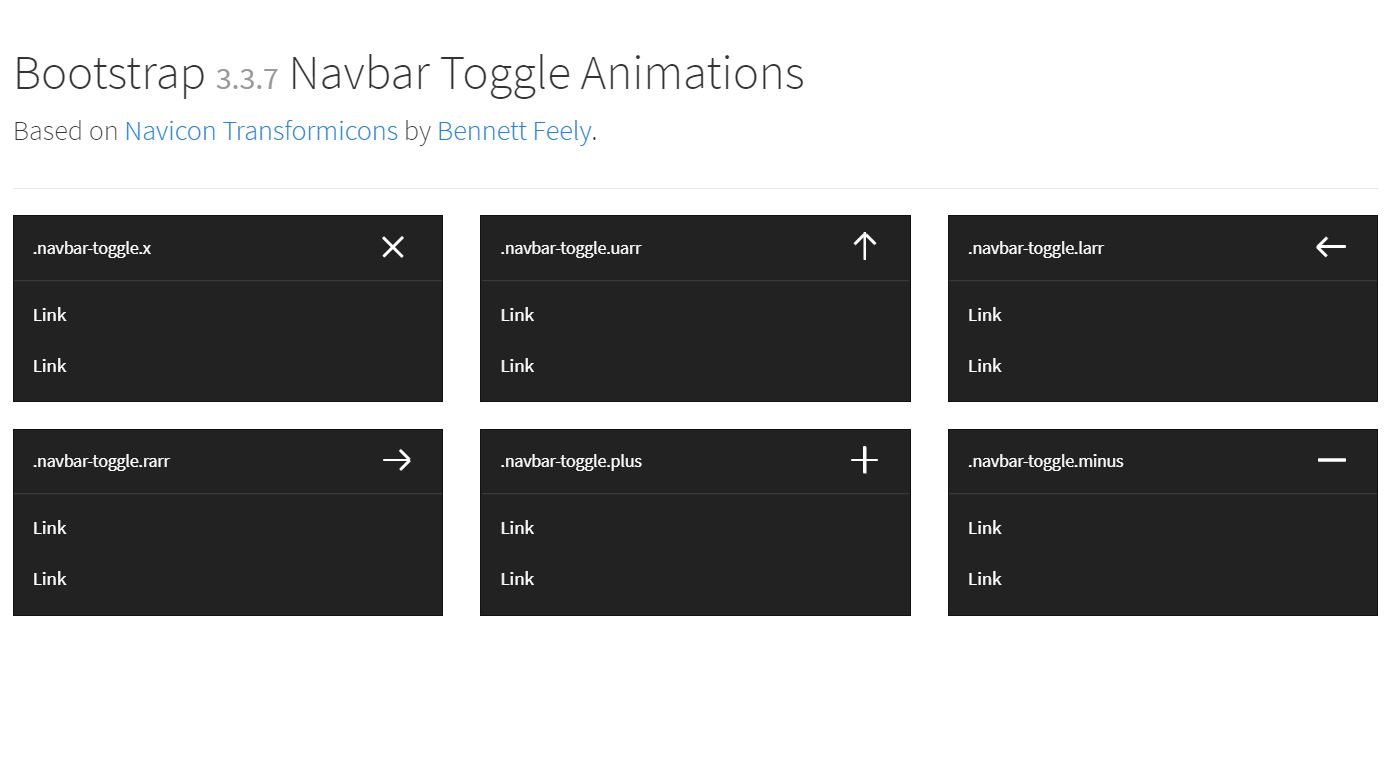 18+ Bootstrap Toggle Menu Design Examples OnAirCode