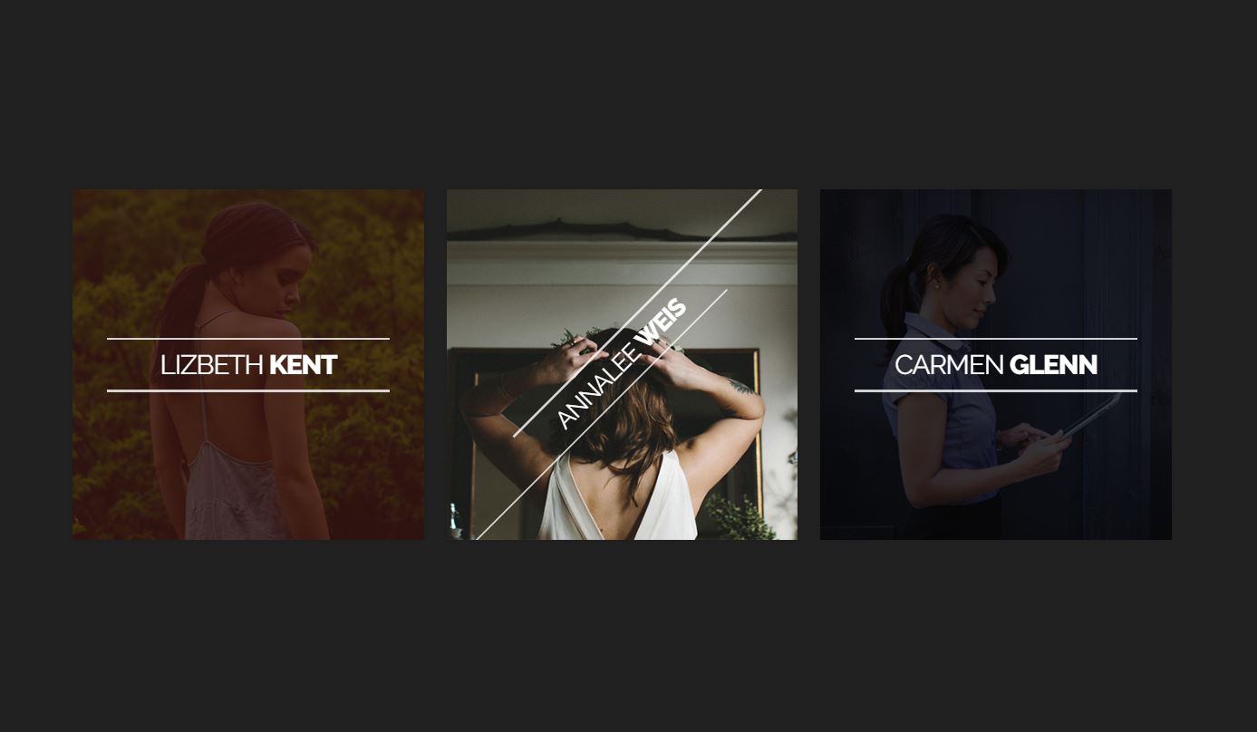 Image Rotating Title on Hover
