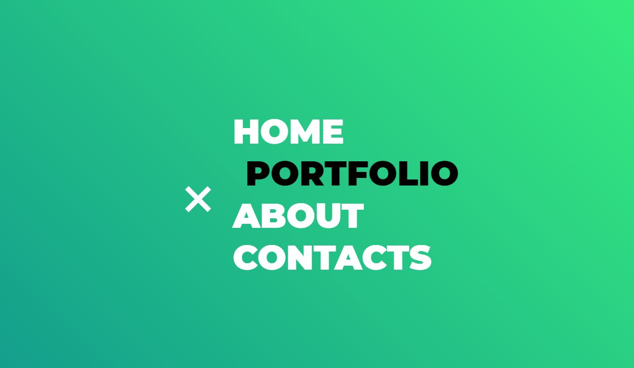 Javascript plus CSS3 toggle menu