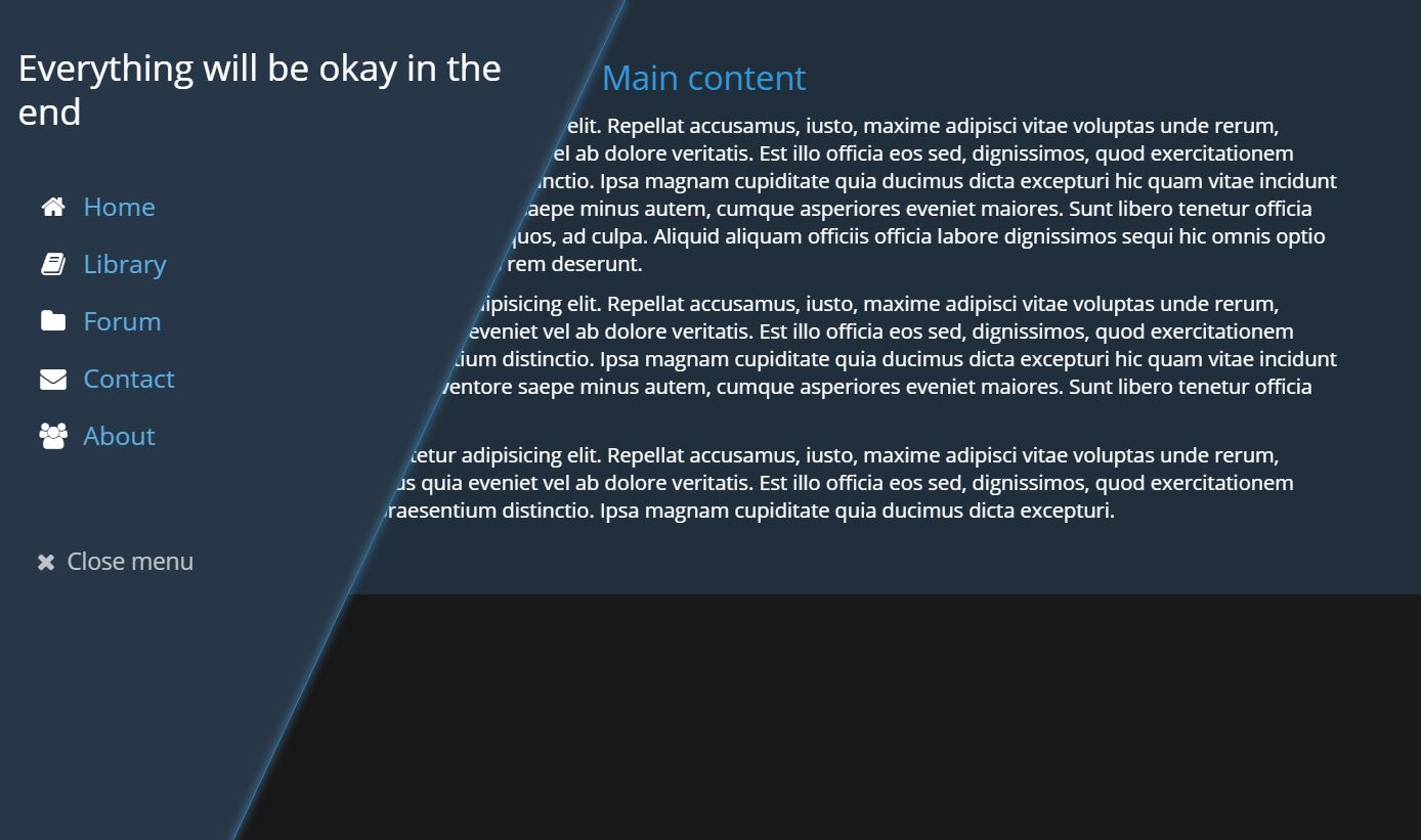 23+ JavaScript Sliding Slide Menu Examples OnAirCode