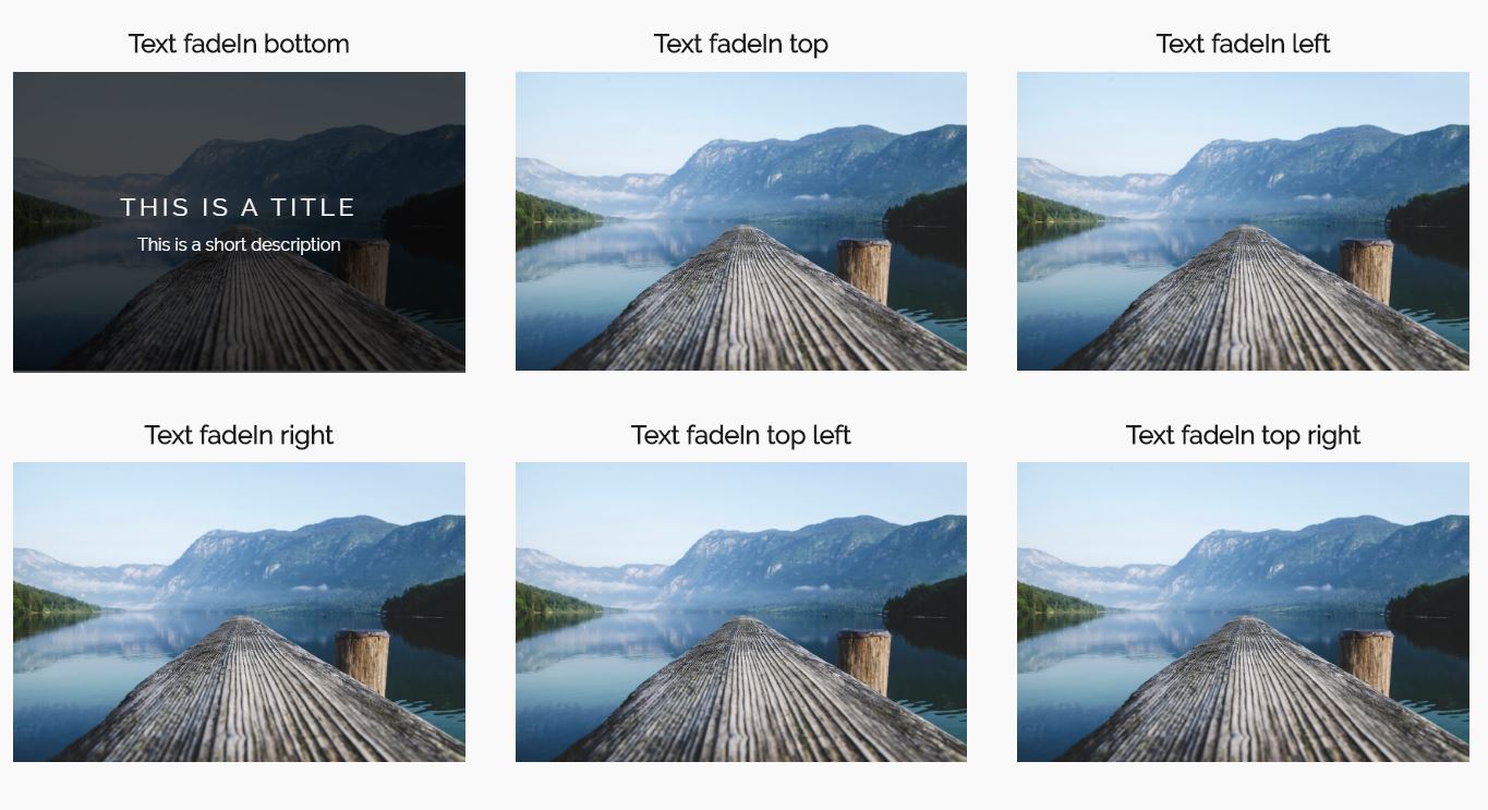 10+ Bootstrap Image Overlay Examples OnAirCode
