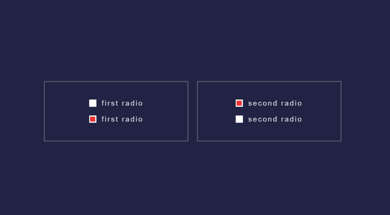 15+ JavaScript Radio Button Design Examples OnAirCode