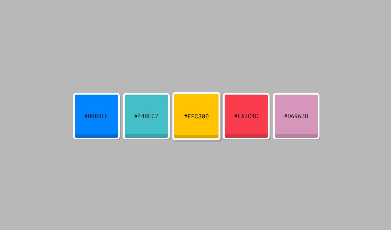 16+ JavaScript Color Palette Design Examples OnAirCode