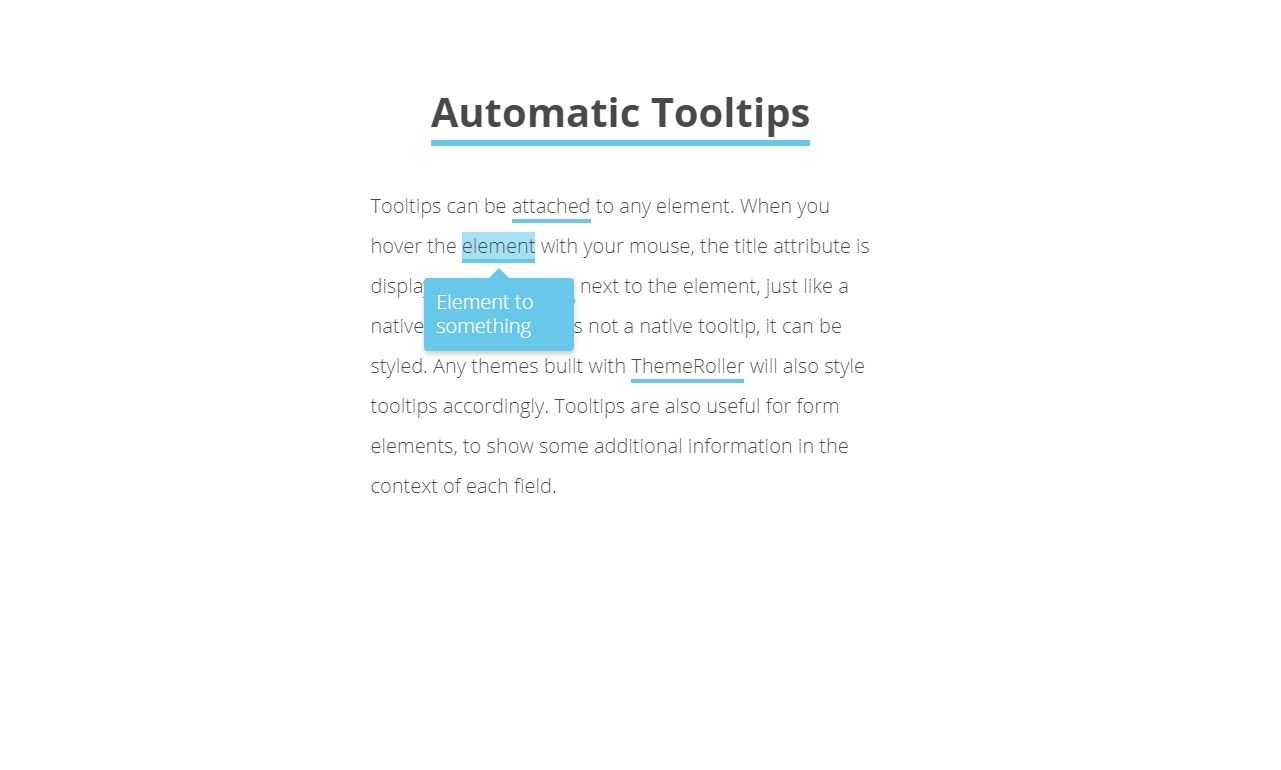 16+ JavaScript Tooltip Design Examples - OnAirCode