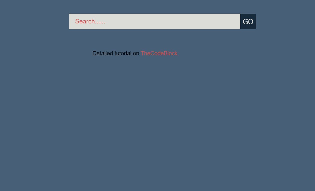 30+ JavaScript Search Box Design Examples - OnAirCode