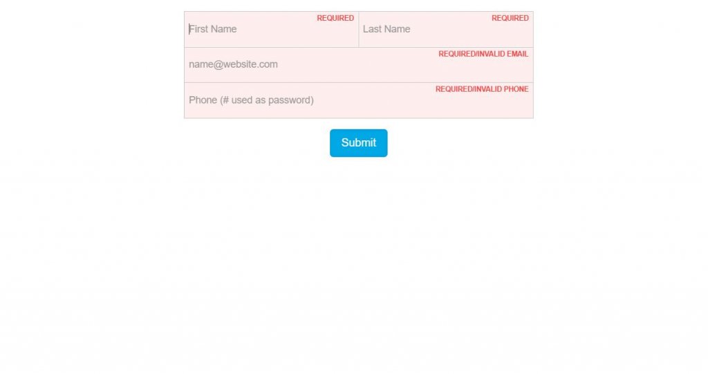 18+ JavaScript Form Validation Code Examples OnAirCode