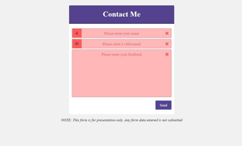 18+ JavaScript Form Validation Code Examples - OnAirCode