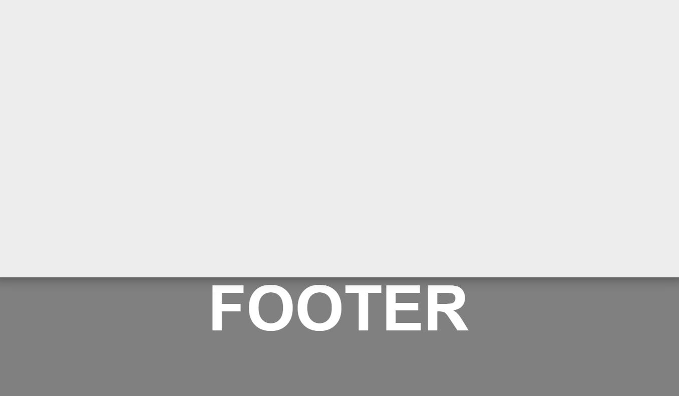 Header/Footer Parallax