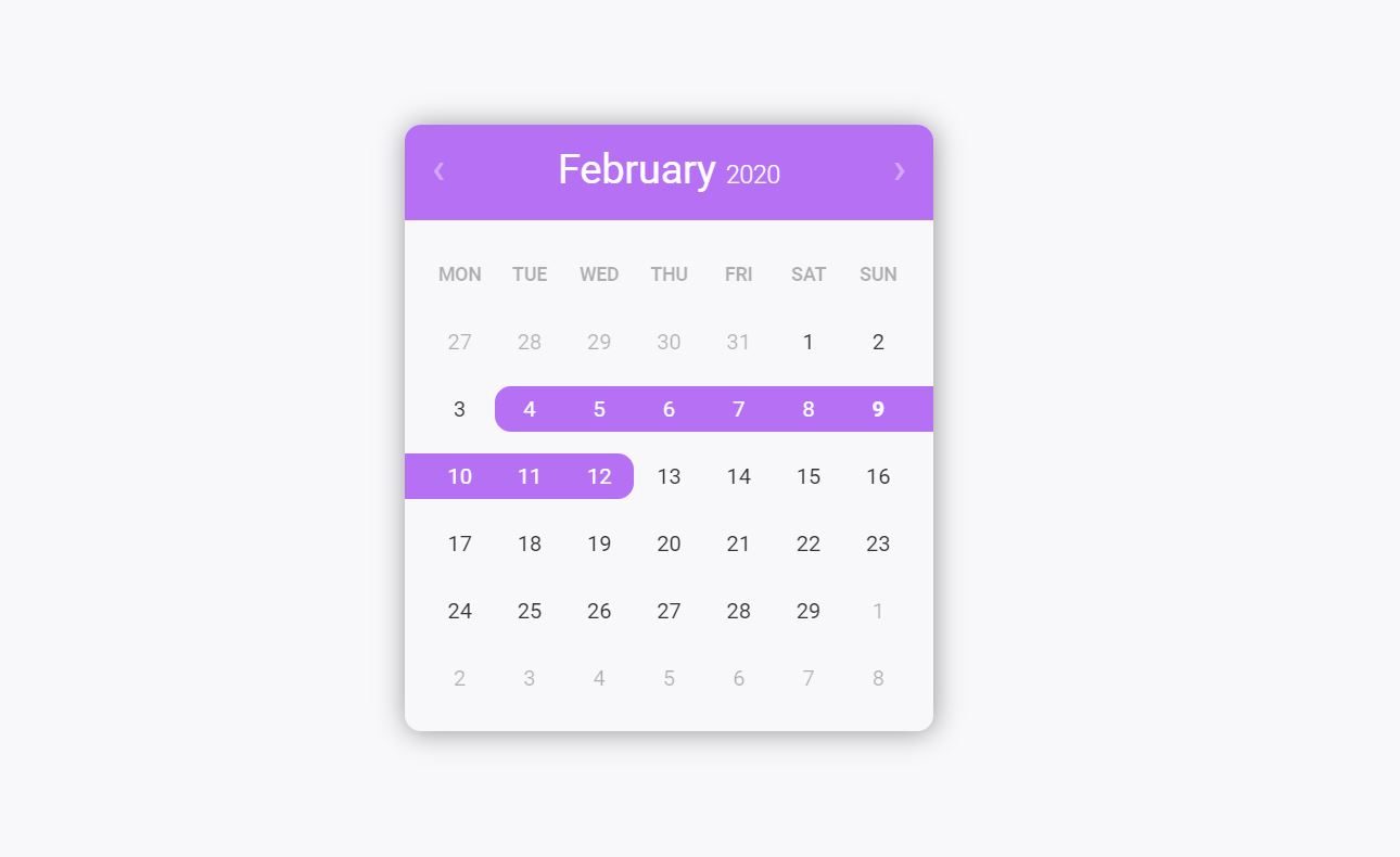 30+ JavaScript Calendar Design Code Examples - OnAirCode