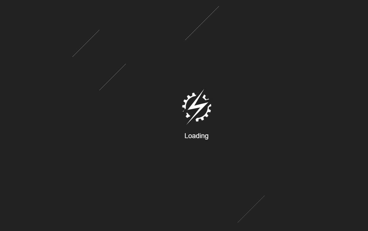 Website Loading Screen 