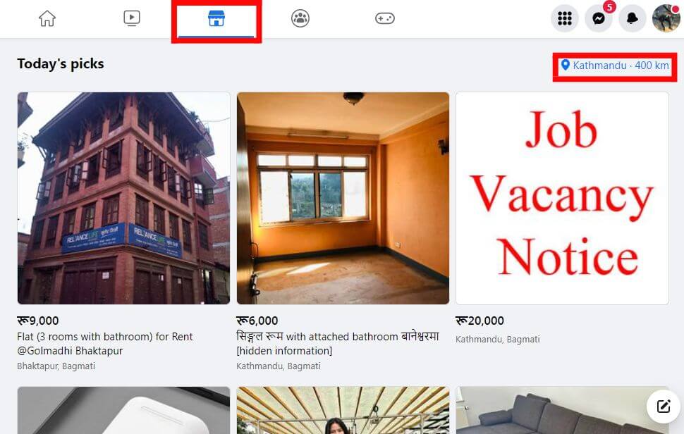 How To Change Country On Facebook Marketplace?