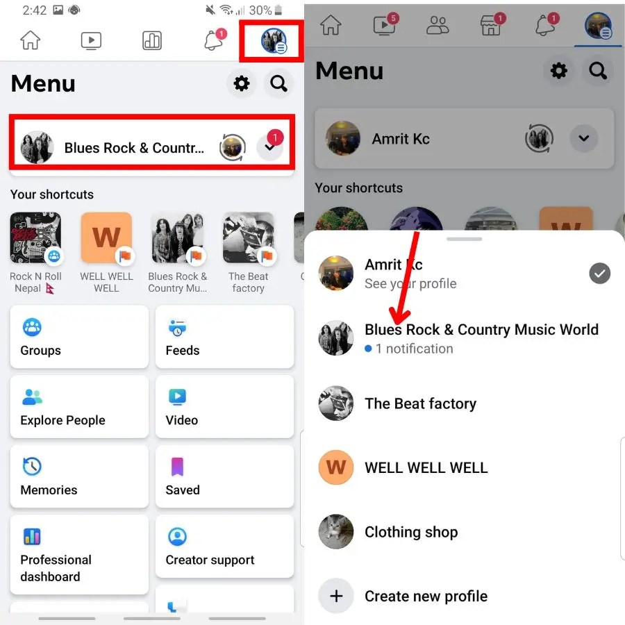 How to Like a Facebook Page as a Page OnAirCode