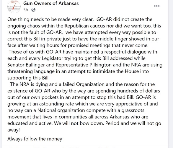 Ballinger / Pilkington Throw Middle School Tantrum Over Stand Your