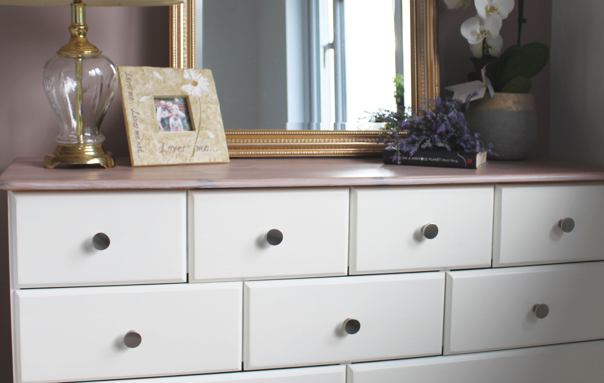 Our old Pine Dresser gets a makeover Once a Duckling