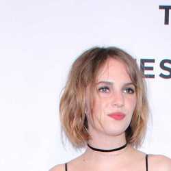 Maya Hawke in a White Swimsuit on the Beach in St. Barths 12/26/2022