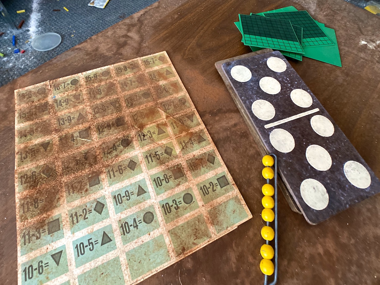 abandoned math classroom Once Occupied