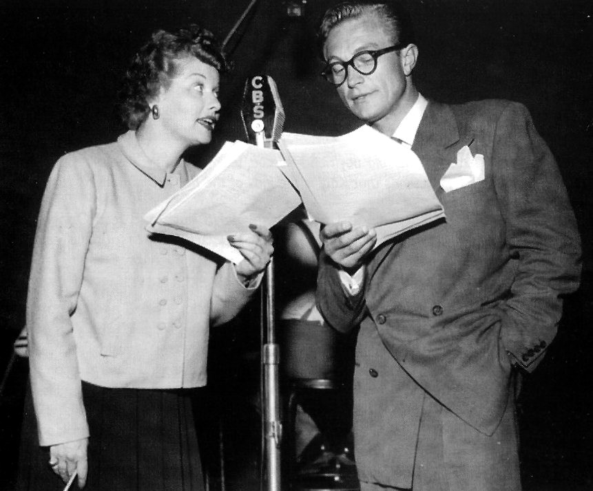 Lucille Ball, Star of “My Favorite Husband” Once upon a screen…