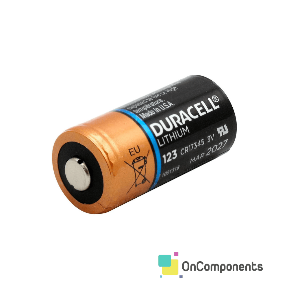 3V CR17345 DL123EL123 DURACELL BATTERY