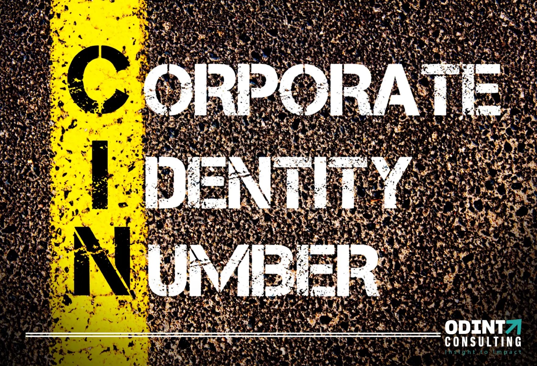 Corporate Identification Number (CIN) Importance & Usage