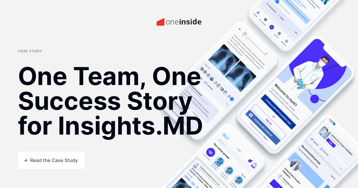 One Team, One Success Story for Insights.MD One Inside