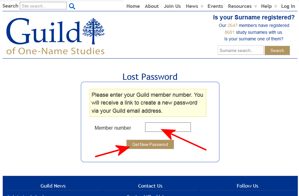 Change or reset your password