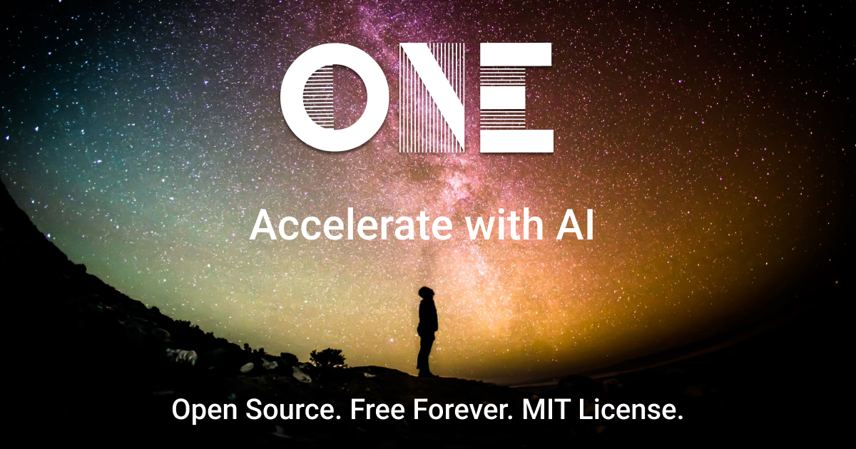 ONE - Build AI Agents, Applications, and Your Audience