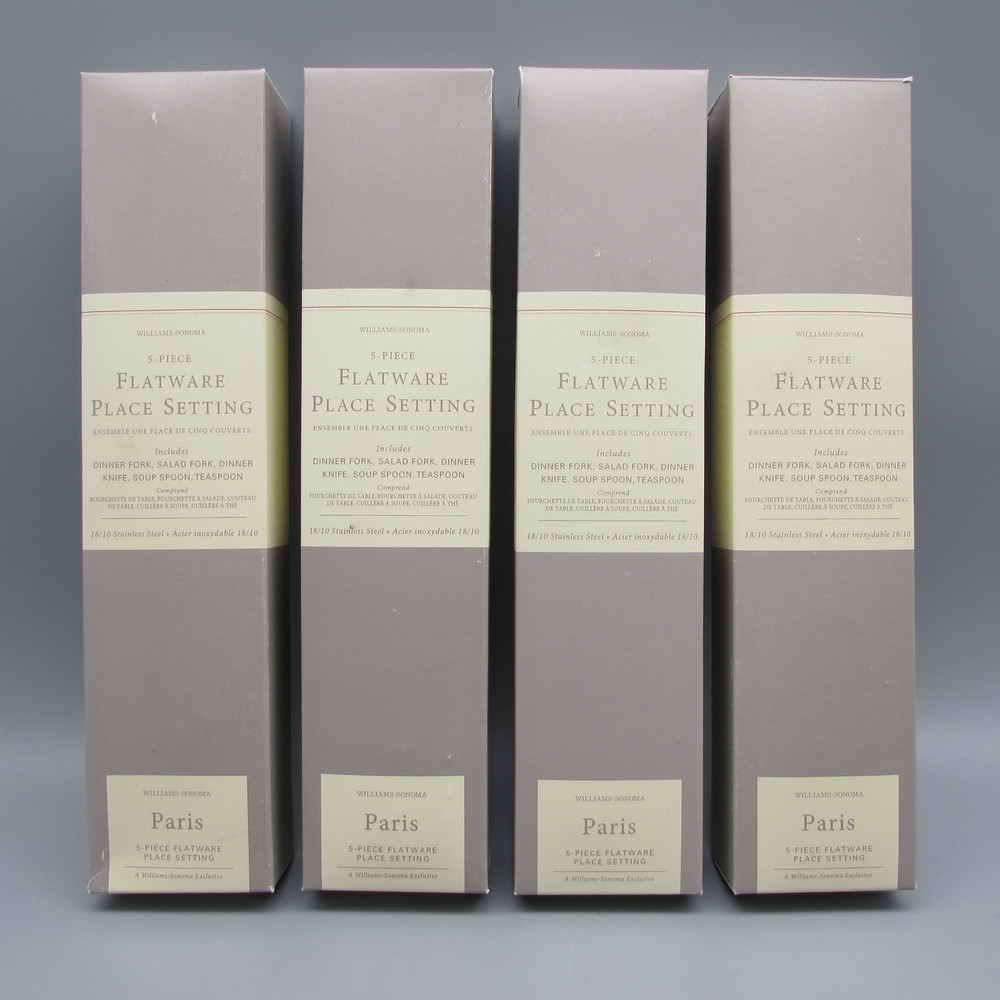 William Sonoma Paris 18/10 Stainless 20pc. Flatware Set by Towle