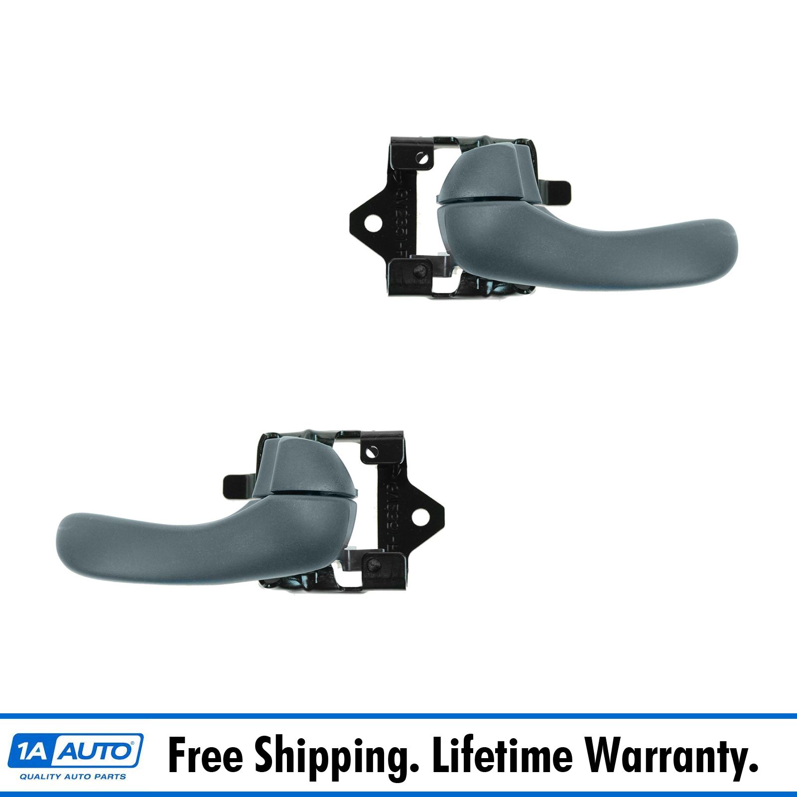 Door Handles Inside Interior Blue Left & Right Pair Set for Buick
