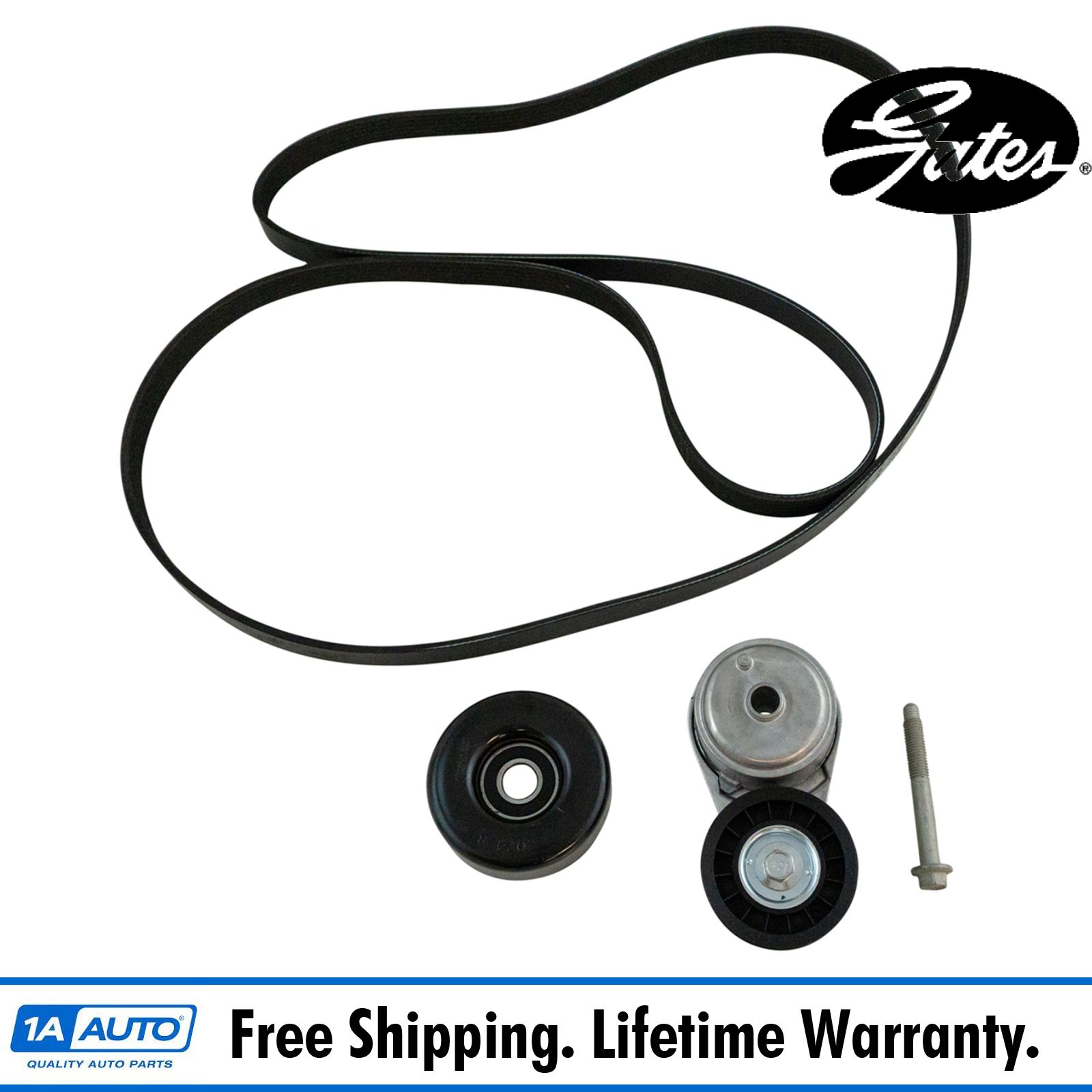 Gates Serpentine Accessory Belt Drive Component Kit for Chevy GMC Olds New eBay