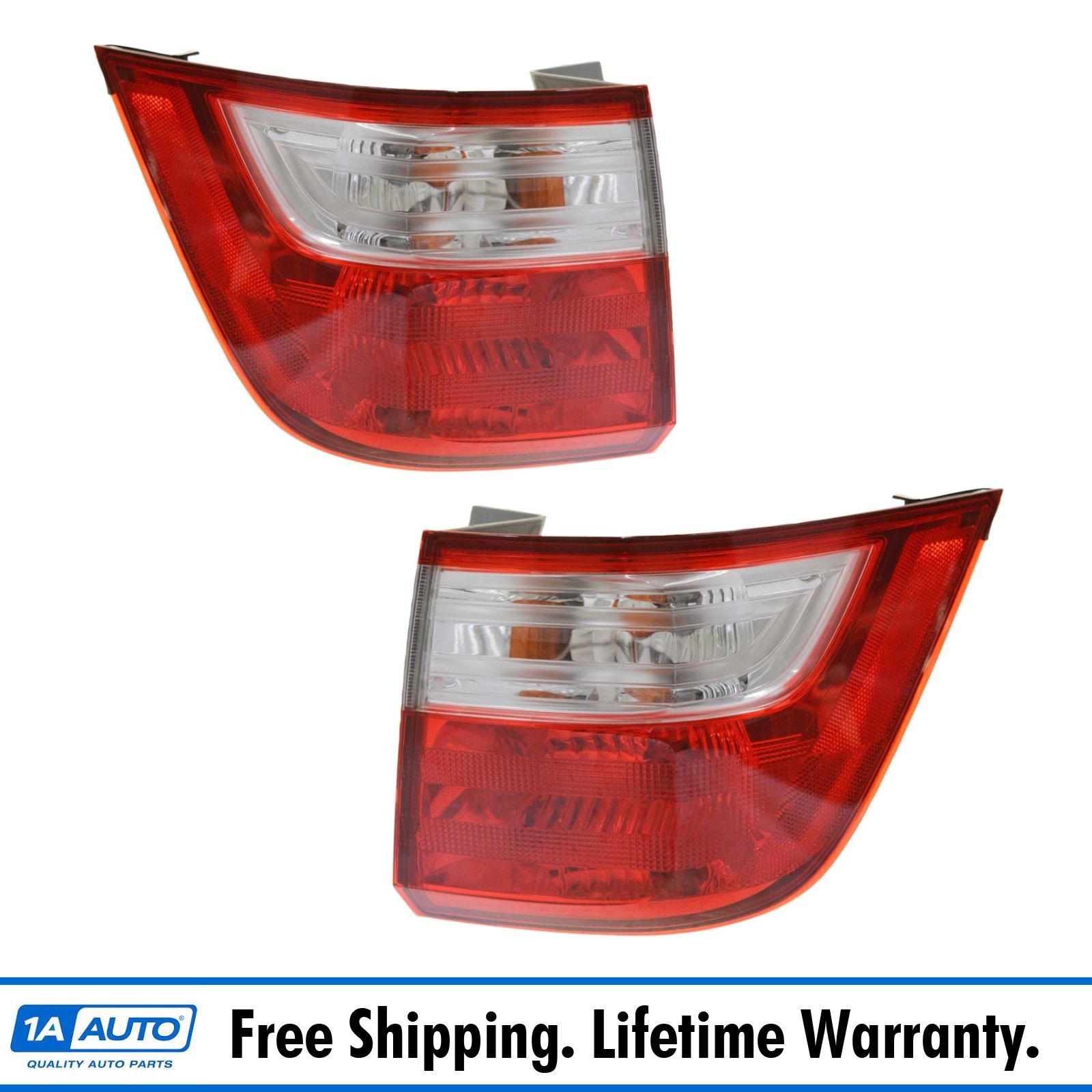Outer Brake Light Taillight Lamp Left & Right Pair Set for 1113 Honda