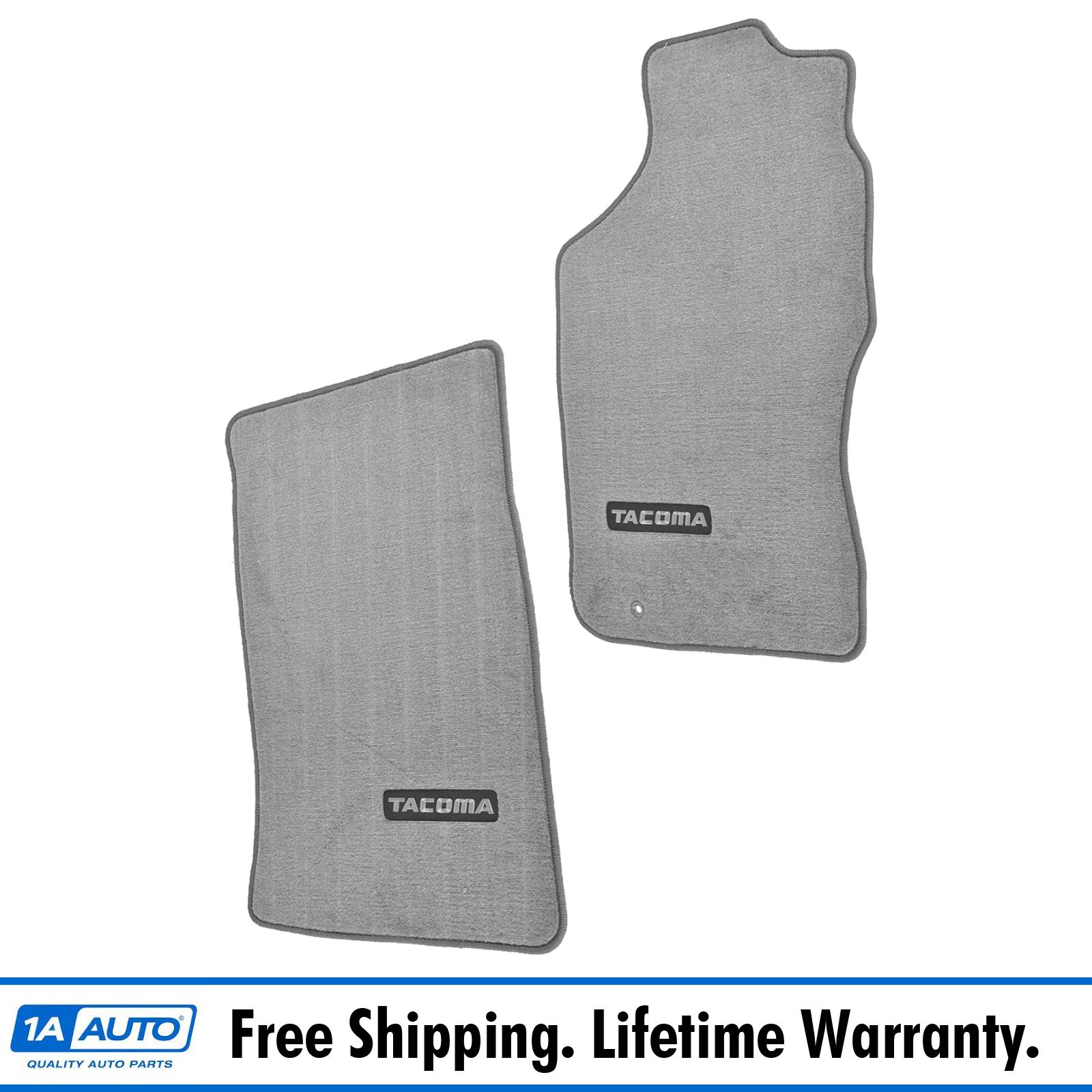 OEM Carpet Floor Mats Front Rear LH RH Light Gray Set of 4 for