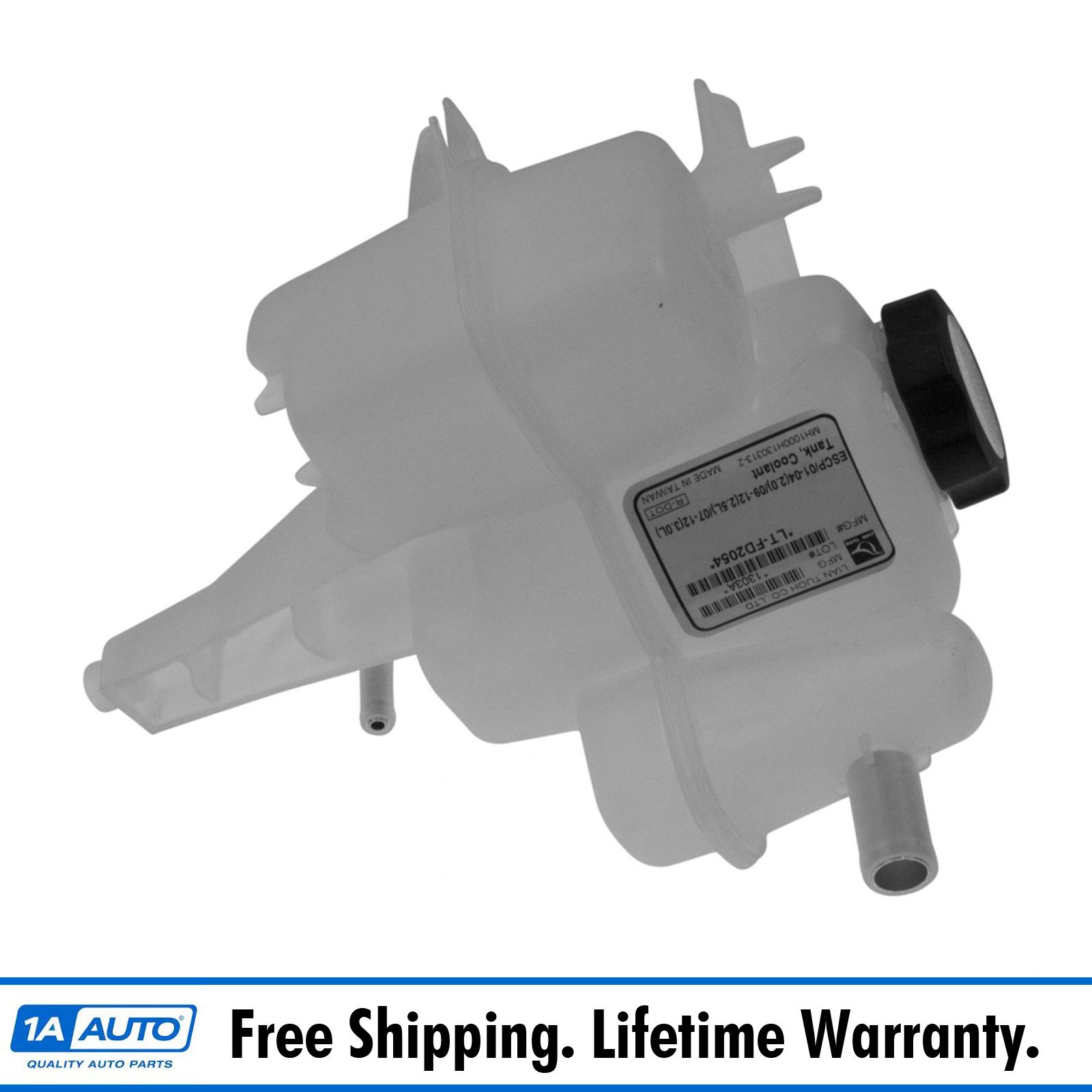 Radiator Coolant Overflow Expansion Tank Bottle w Cap for Escape