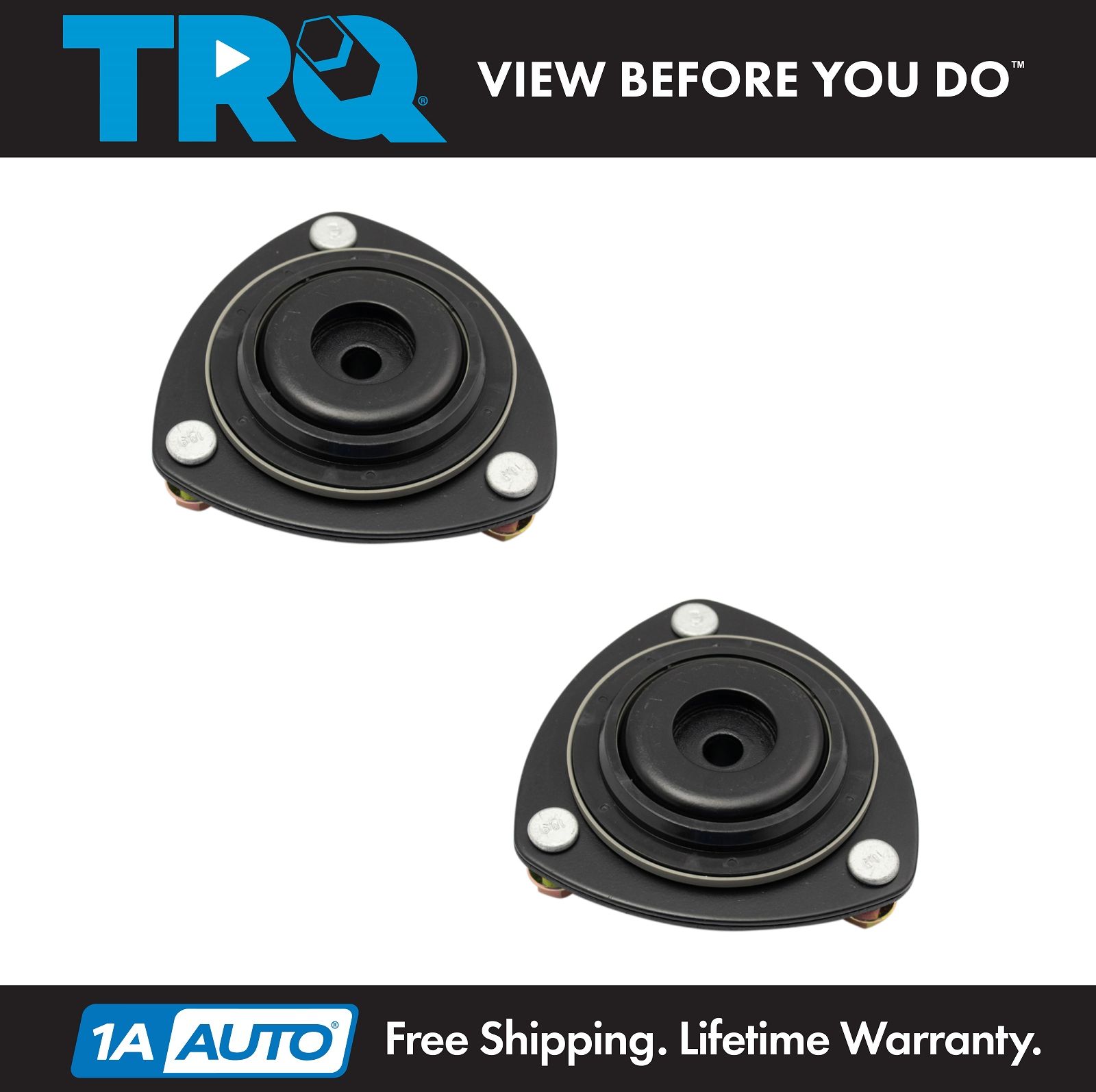 Strut Mounts Kit Front Pair Set of 2 for Acura RSX EL Honda Civic CRV
