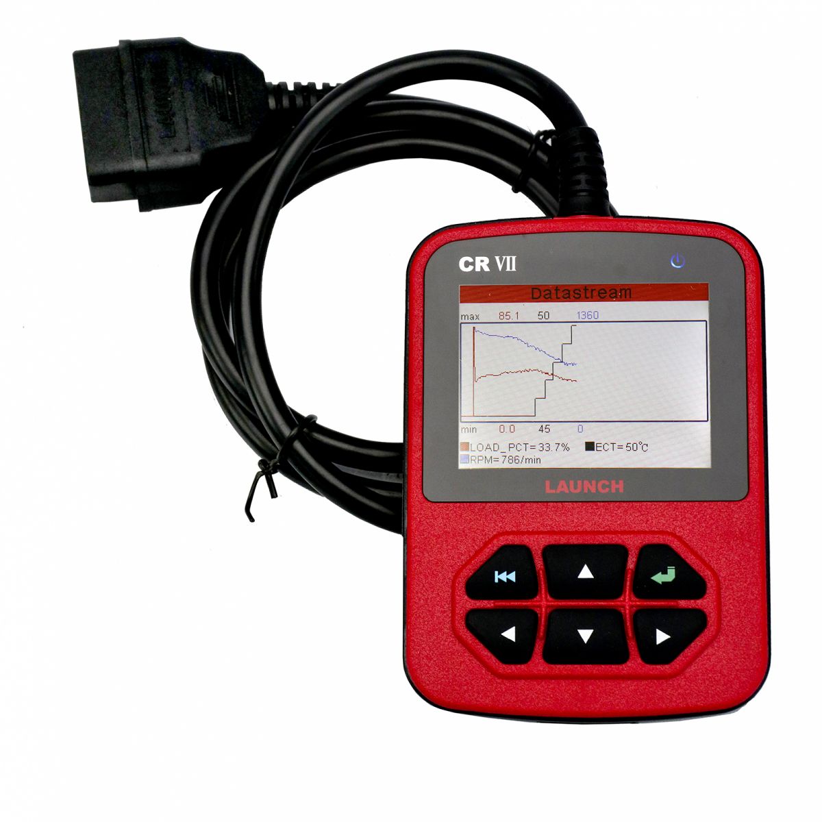Launch Tech CReader VII OBD2 Diagnostic Scan Tool Code Reader w/Free