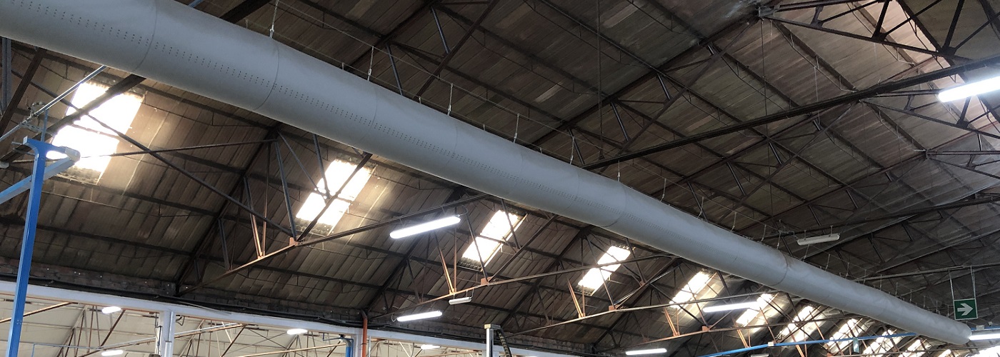 Cooling Defrost System for textile high induction ducts OneAir