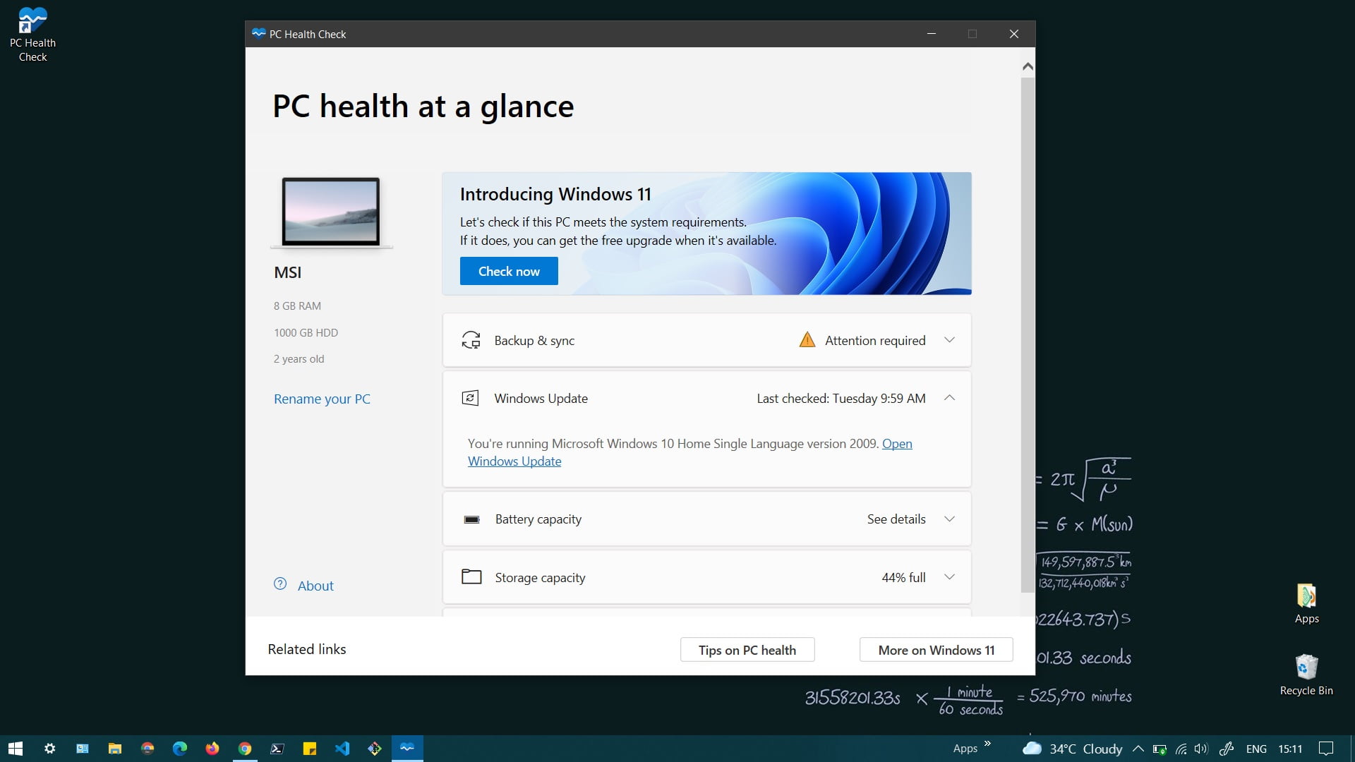 How To Check If Your PC Is Compatible To Run Windows 11using PC Health