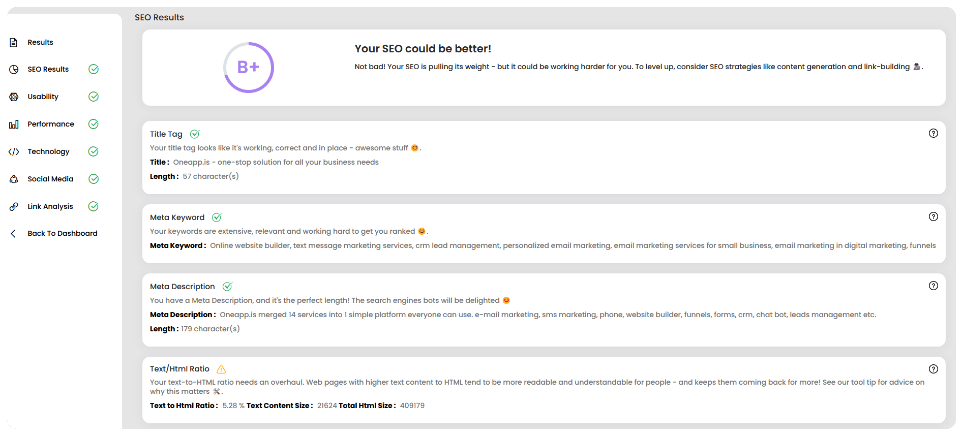OneApp.IS OneStop Solution for all your business needs