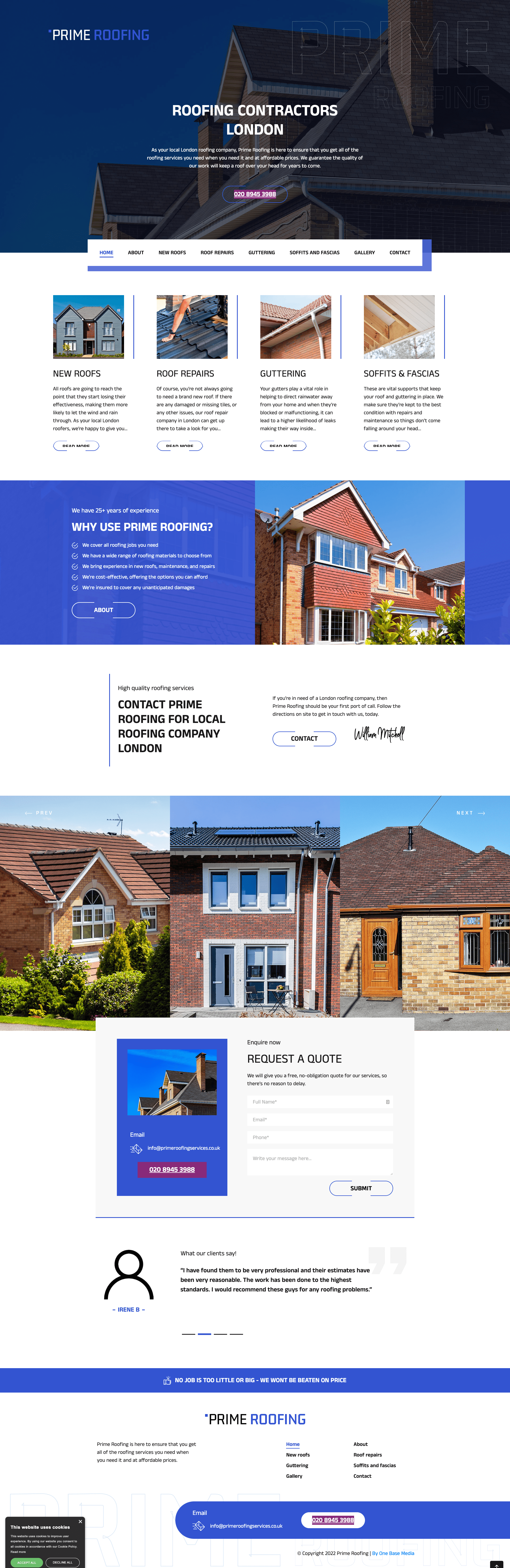 sites For Roofers 15 Best Roofing site Design Examples