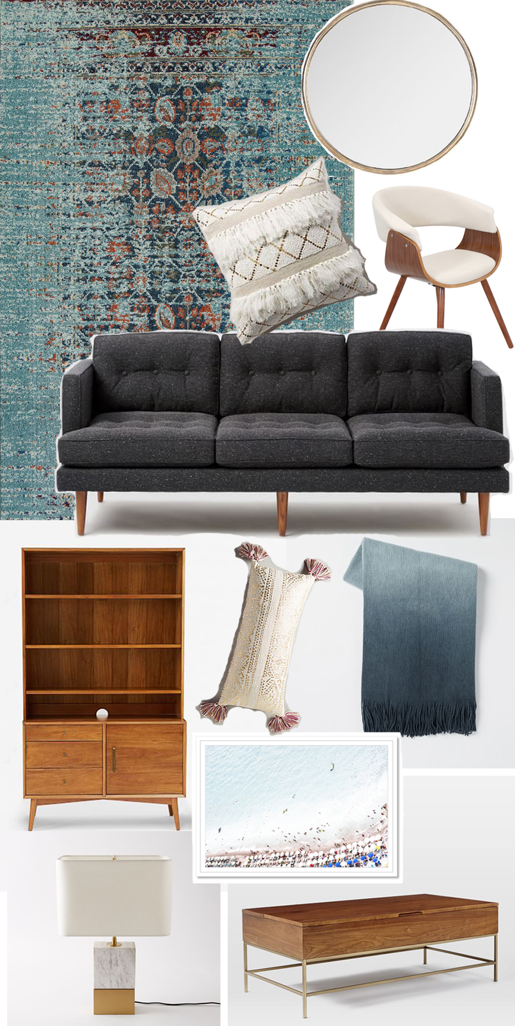 sitting room decor inspiration One Brass Fox