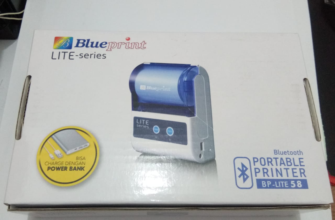 BLUEPRINT Printer Thermal Portable Bluetooth BPLITE 58 One Central