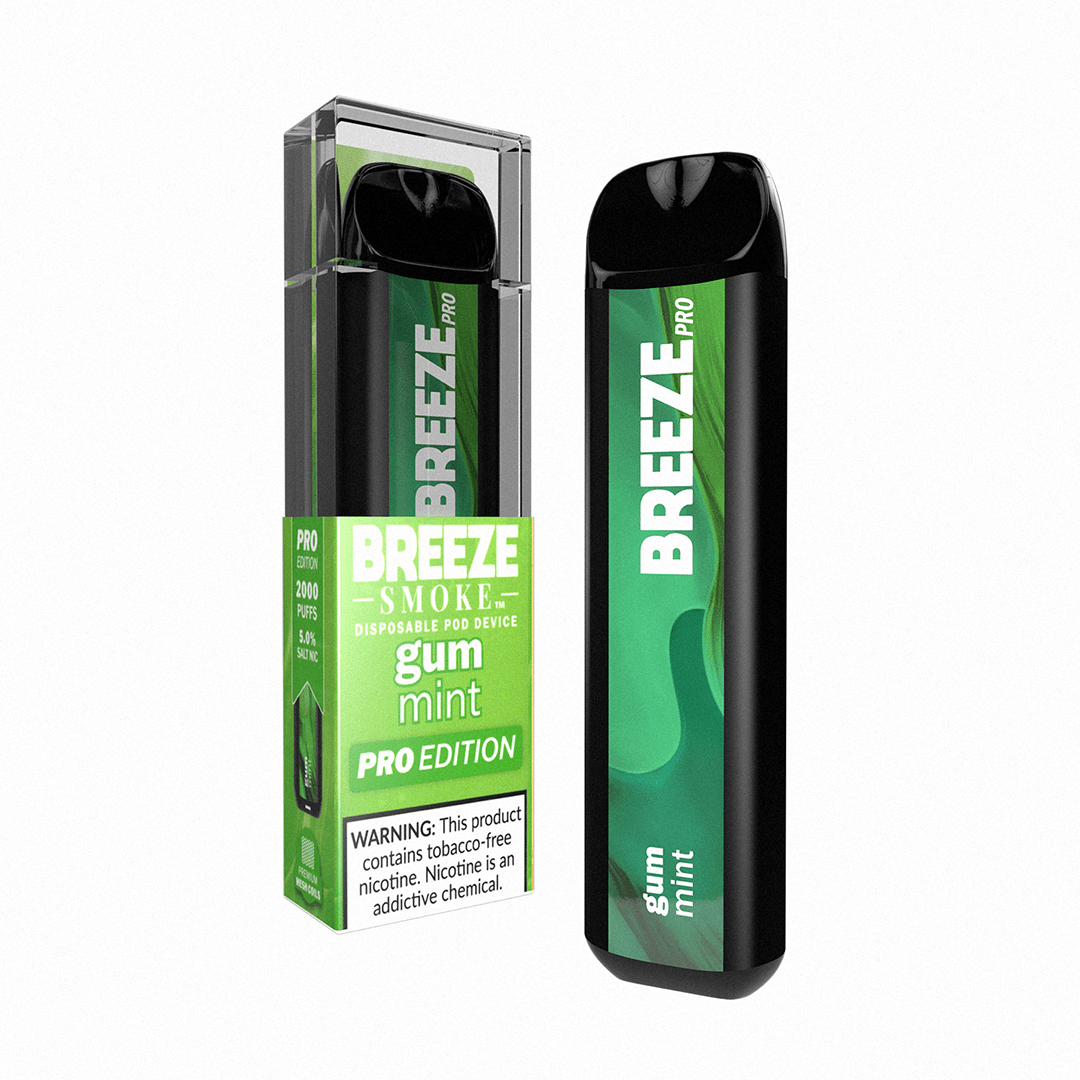 Comprar Vape Pod Descartável Breeze Pro Edition 2000 Puffs 6ml / 5 Nic