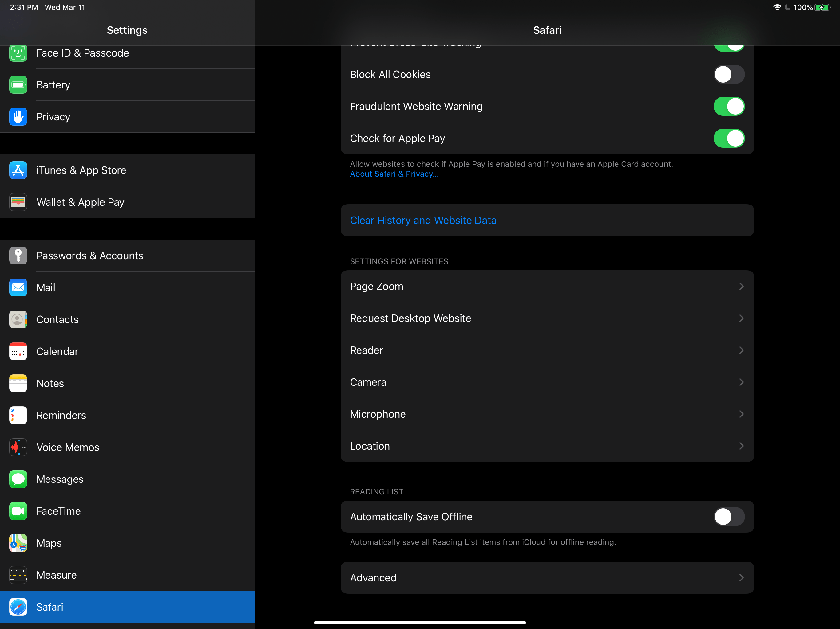 Why is my screen blank on the iPad? One Click Contractor